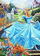 Cinderella Painting by Jenny Newland