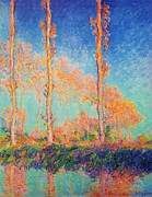 Claude Monet Poplars Autumn, 1891 Photograph by World History Archive