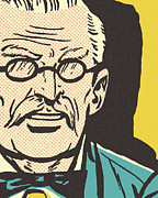 Closeup of an Elderly Man Drawing by CSA Images Closeup of an Elderly Man Drawing by CSA Images
