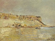 Coastal mountains. Painting by Adolphe Joseph Thomas Monticelli Coastal mountains. Painting by Adolphe Joseph Thomas Monticelli