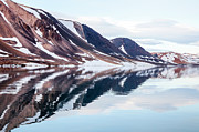 Coastal Mountains Of Svarlbard Photograph by Heike Odermatt Coastal Mountains Of Svarlbard Photograph by Heike Odermatt