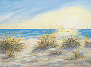 Coastal Sunrise Painting by Julie Derice Coastal Sunrise Painting by Julie Derice
