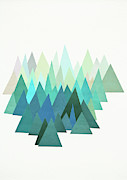 Cold Mountain Mixed Media by Cassia Beck