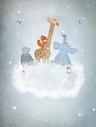 Collecting Stars Painting by Bri Buckley