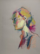 Color Study 9, 2023 Pastel On Paper Painting by Ben Benet