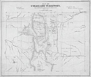 Colorado 1861 Territory Map Historical Map Black and White Digital Art by Toby McGuire Colorado 1861 Territory Map Historical Map Black and White Digital Art by Toby McGuire