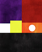 Colorful Geometric Abstract 3- Art by Linda Woods Mixed Media by Linda Woods Colorful Geometric Abstract 3- Art by Linda Woods Mixed Media by Linda Woods