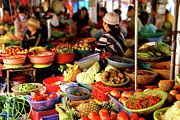 Colorful vegetables for sale Photograph by Steve Estvanik