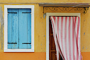 Colors of Burano Italy #1 Photograph by Melanie Alexandra Price