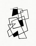 Consequent 3- Modern Art by Linda Woods Digital Art by Linda Woods