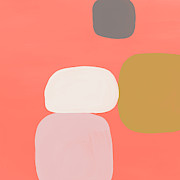 Coral Stones 1- Art by Linda Woods Mixed Media by Linda Woods Coral Stones 1- Art by Linda Woods Mixed Media by Linda Woods