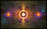 Cosmic White Hole - Star Factory Digital Art by Shawn Dall