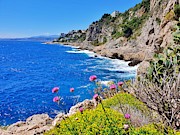 Cote d'Azur View Photograph by Andrea Whitaker Cote d'Azur View Photograph by Andrea Whitaker