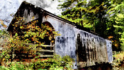 Covered Bridge Digital Art by Mark Jackson