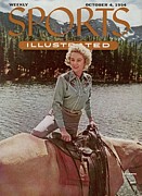 Cowgirl Sporting Look Sports Illustrated Cover Photograph by Sports Illustrated