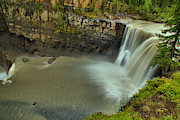 Crescent Falls On The Bighorn River Photograph by Adam Jewell