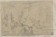 Croquis Pour Un Tableau Drawing by Narcisse-virgile Diaz De La Pena Croquis Pour Un Tableau Drawing by Narcisse-virgile Diaz De La Pena