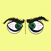 Crossed eyes Drawing by CSA Images Crossed eyes Drawing by CSA Images
