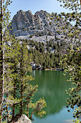 Crystal Lake with Crystal Crag Vertical Photograph by Kelley King