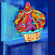 Cupcakes and Sweet Dreams Mixed Media by Zsanan Studio Cupcakes and Sweet Dreams Mixed Media by Zsanan Studio