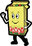 D100737 Dancing Candy 48 Digital Art by Retroplanet