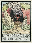 Das Hollentor Painting by Karl Wiener