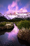 Dawn in Patagonia Photograph by Ted Hesser