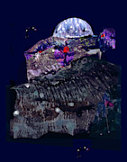 Deep Earth No.1 The Pursuit of Excellence Mixed Media by Zsanan Studio