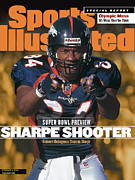 Denver Broncos Shannon Sharpe, 1999 Afc Championship Sports Illustrated Cover Photograph by Sports Illustrated