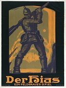Der Hias, Ein Feldgraues Spiel Painting by Walter Ditz