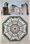 Design For An Octagonal Mosaic Floor, 1779 Painting by Italian School
