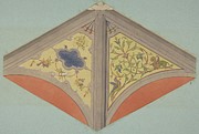 Designs For The Painted Decoration Of A Vaulted Ceiling Painting by Jules-edmond-charles Lachaise Designs For The Painted Decoration Of A Vaulted Ceiling Painting by Jules-edmond-charles Lachaise