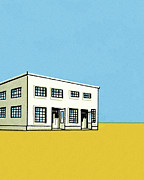 Desolate Building Drawing by CSA Images Desolate Building Drawing by CSA Images