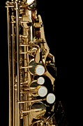 Detail Of A Saxophone Photograph by Junior Gonzalez