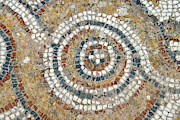 Detail of geometric mosaic walk  Photograph by Steve Estvanik