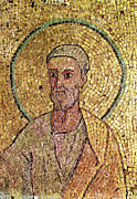 Detail Of St Peter, Mosaic Photograph by Byzantine School