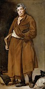 Diego Rodriguez de Silva y Velazquez / 'Aesop', ca. 1638, Spanish School, Oil on canvas. Painting by Diego Velazquez -1599-1660-