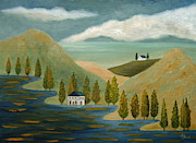 Dim Night Thriving Painting by Angeles M Pomata Dim Night Thriving Painting by Angeles M Pomata