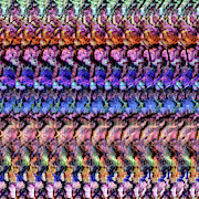DNA Autostereogram Qualias Gut 3 Digital Art by Russell Kightley