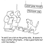 Dog Food Testing Lab Drawing by Joe Kohl Dog Food Testing Lab Drawing by Joe Kohl