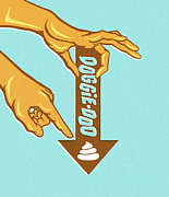Doggie-doo Drawing by CSA Images Doggie-doo Drawing by CSA Images