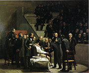 Dr. Morton Administers Anesthesia Painting by William Thomas Green Morton