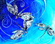 Dragon Fly Tri Painting by J Vincent Scarpace Dragon Fly Tri Painting by J Vincent Scarpace