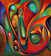 Dynamic Diptych #1 -3D Painting by Ricardo Chavez-Mendez Dynamic Diptych #1 -3D Painting by Ricardo Chavez-Mendez