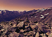 Early Sunset High Over The Alps Photograph by Bumsable Art