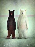 Ebony And Ivory... Painting by Will Bullas