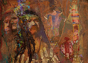 Echoes Of The Old Ones Painting by Denton Lund