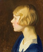 Edna Painting by William Mcgregor Paxton Edna Painting by William Mcgregor Paxton