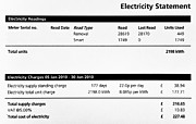 Electricity Bill Photograph by Science Photo Library
