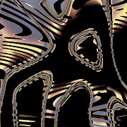Elegant Black Fractal 2 Digital Art by Judi Suni Hall Elegant Black Fractal 2 Digital Art by Judi Suni Hall